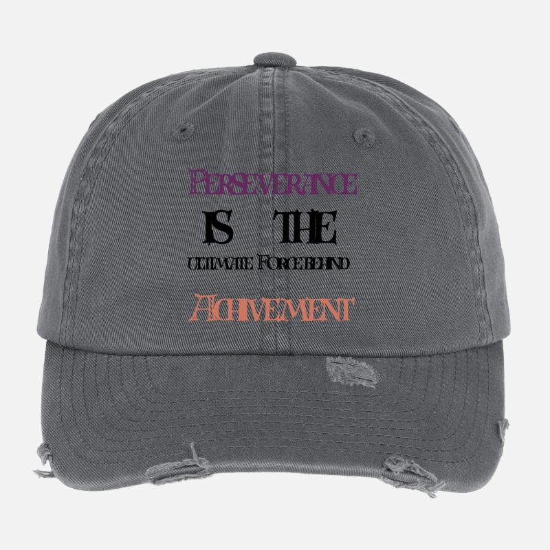 Persévérance et Réussite Casquette vintage effet usé Flexfit
