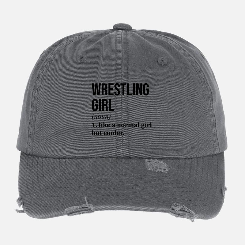 Wrestling Flexfit Vintage Destroyed Cap