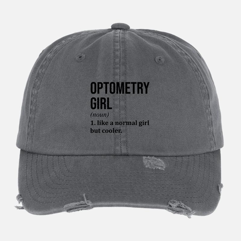 Optometrie Flexfit Vintage Destroyed Cap