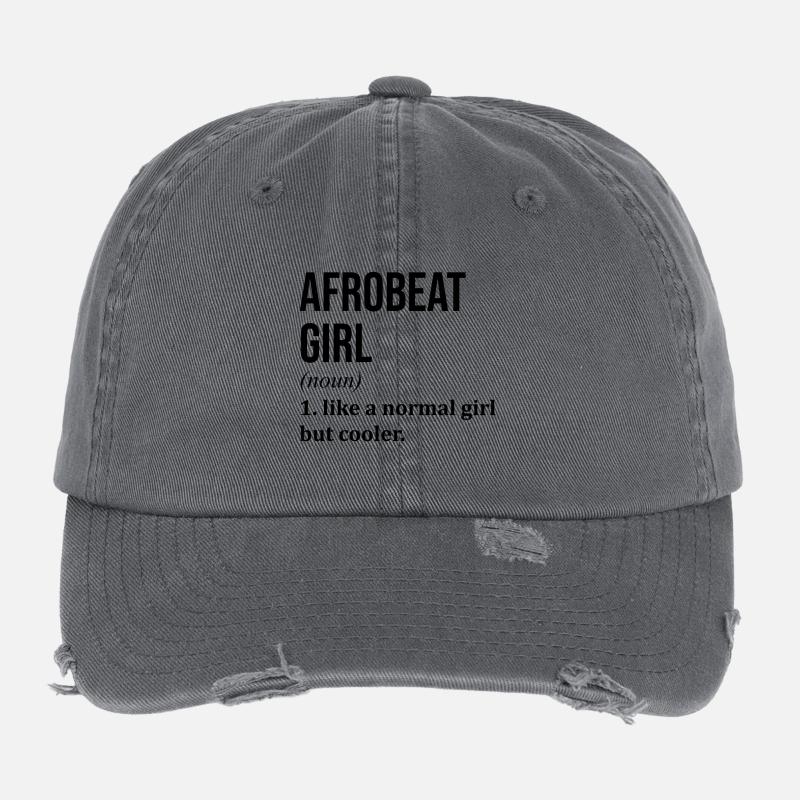 afrobeat Casquette vintage effet usé Flexfit
