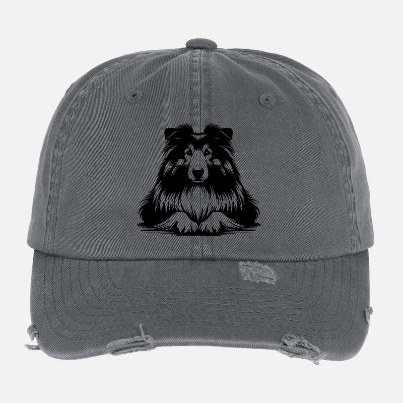 Collie Flexfit Vintage Destroyed Cap