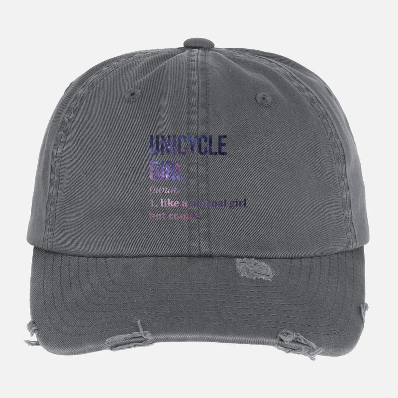 monocycle Casquette vintage effet usé Flexfit