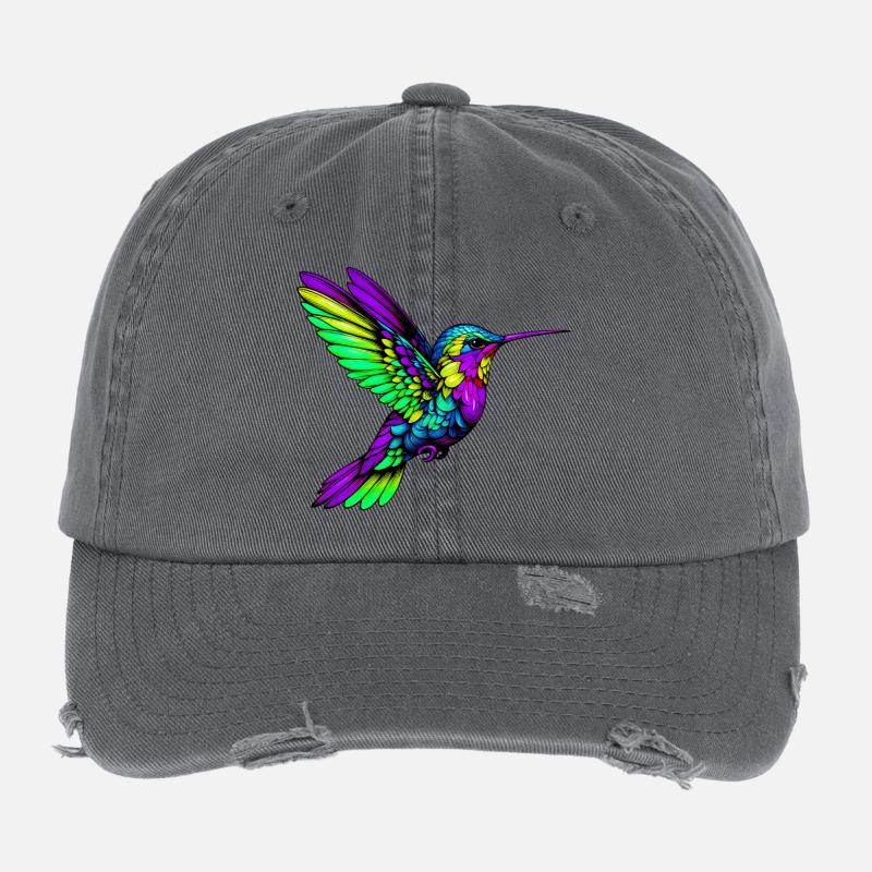 Kolibri Flexfit Vintage Destroyed Cap