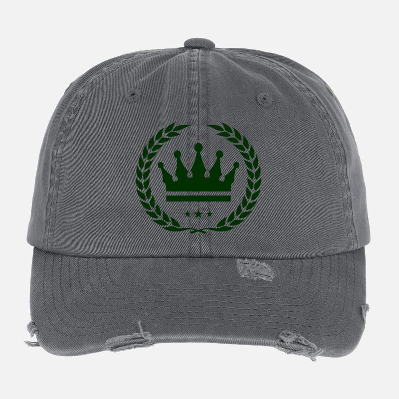 Krone Emblem Flexfit Vintage Destroyed Cap
