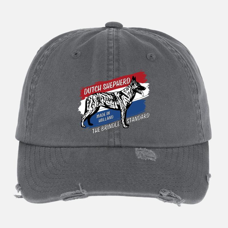 Dutch Shepherd – Dutchie Flexfit Vintage Destroyed Cap