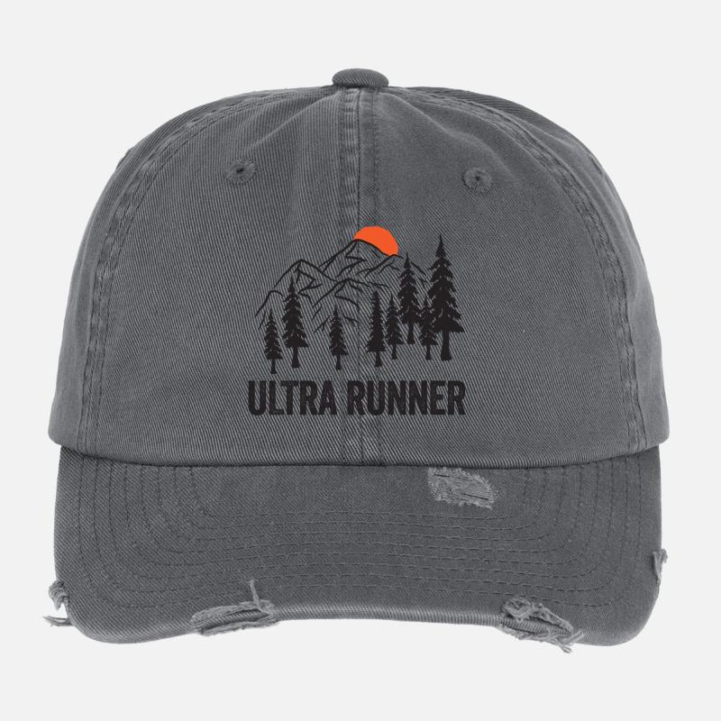 Ultra Runner Flexfit Vintage Destroyed Cap