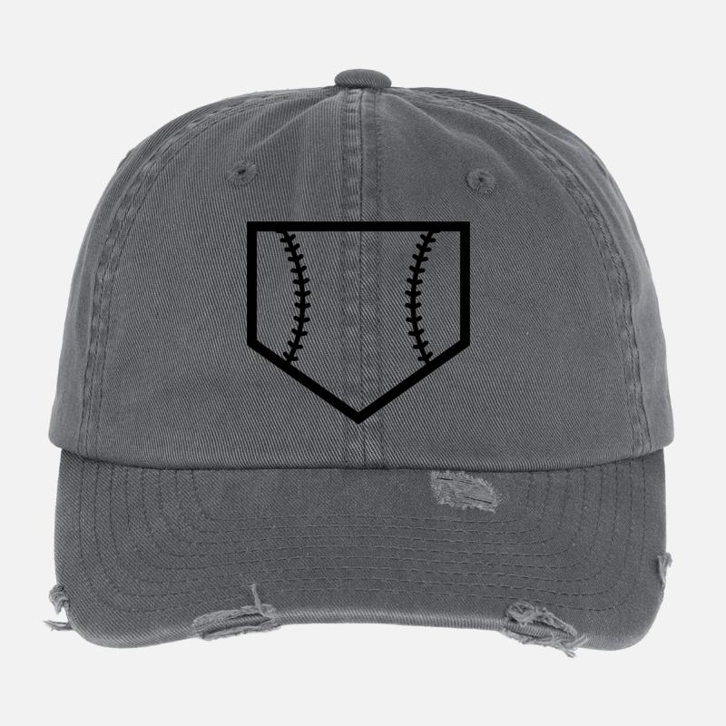 Home Plate Flexfit Vintage Destroyed Cap
