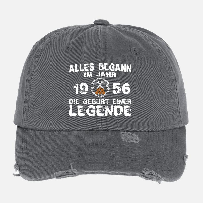 Holz Legende 1956 Flexfit Vintage Destroyed Cap