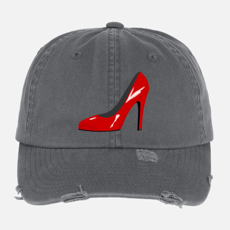 High heels Flexfit Vintage Destroyed Cap