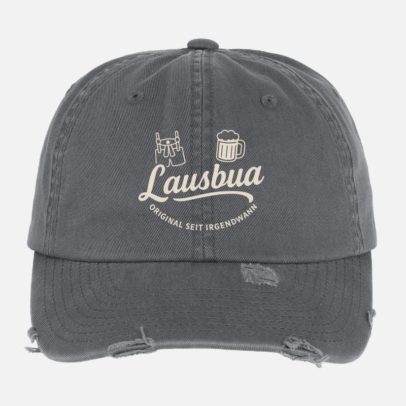 Original Lausbua Flexfit Vintage Destroyed Cap