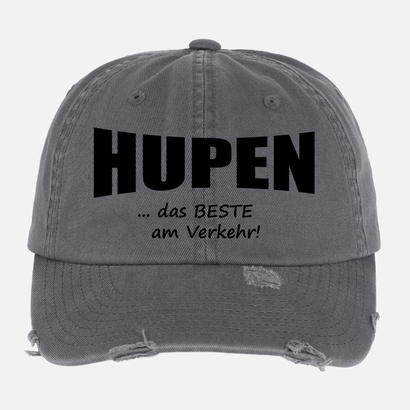 hupen 4 Flexfit Vintage Destroyed Cap