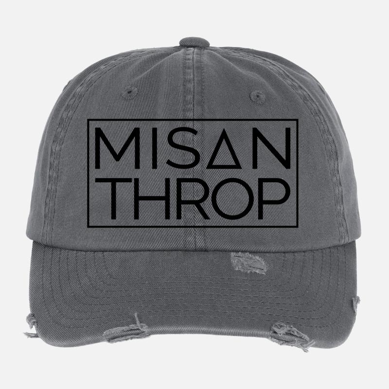 misanthrope Casquette vintage effet usé Flexfit