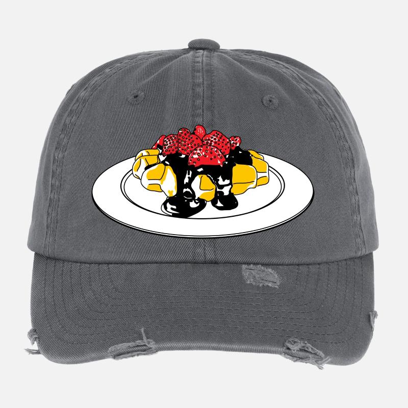 Belgian waffle Flexfit Vintage Destroyed Cap