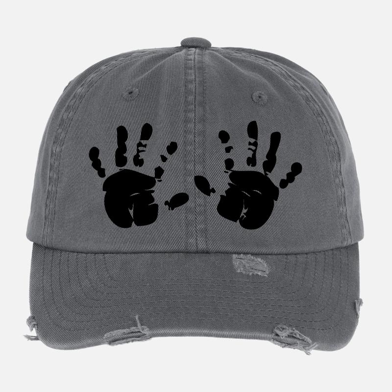 Hands / Boobs Flexfit Vintage Destroyed Cap