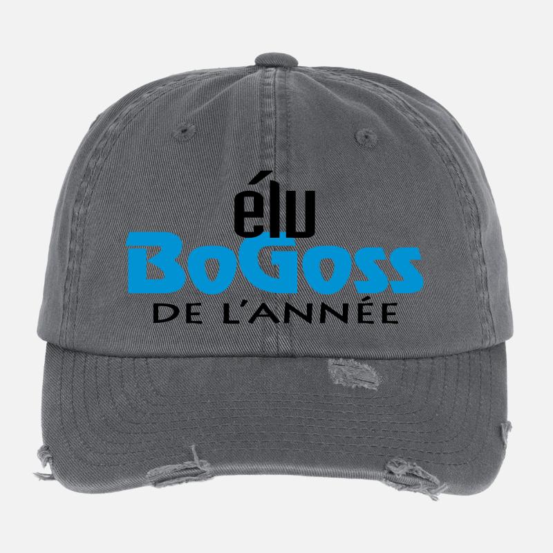 Bogoss de l'année (2c) Flexfit Vintage Destroyed Cap