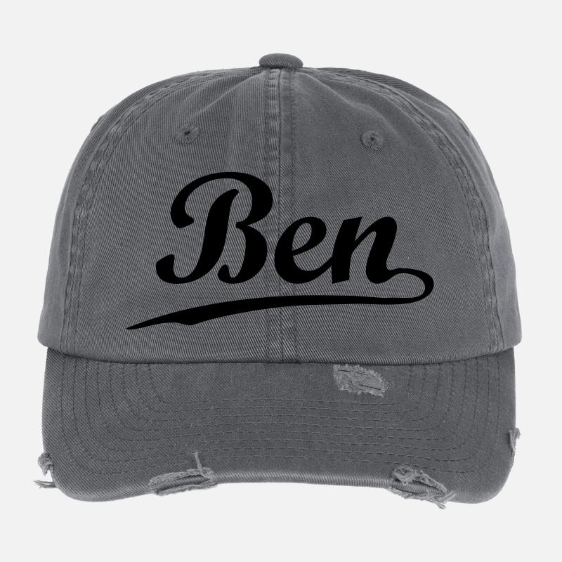 ben Casquette vintage effet usé Flexfit