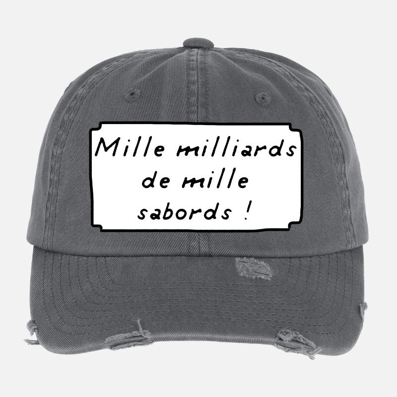 Mille Milliards de Mille Sabords ! BD Casquette vintage effet usé Flexfit