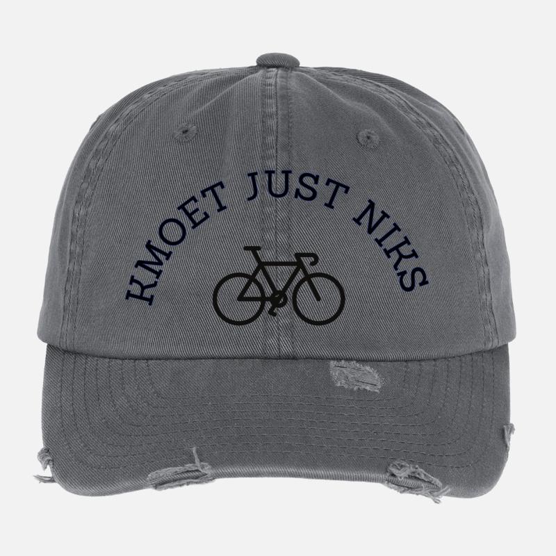 Kmoet just nothing, Dialecte anversois Chemises Casquette vintage effet usé Flexfit