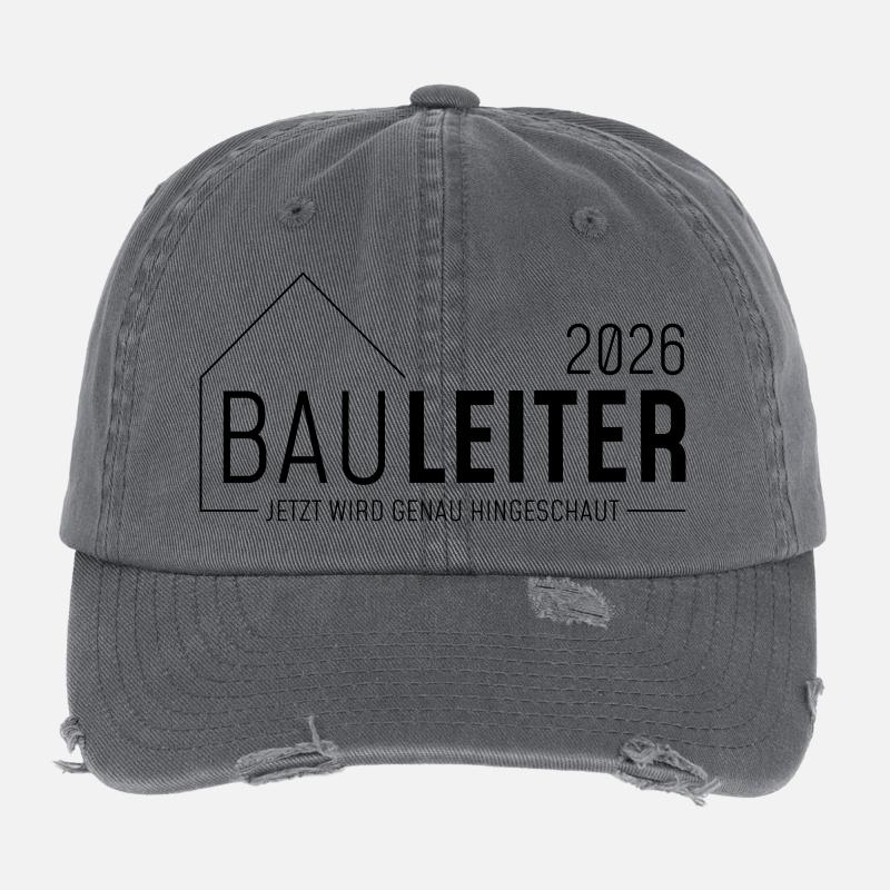 Construction Manager 2026 - now it's time to take a close look Flexfit Vintage Destroyed Cap