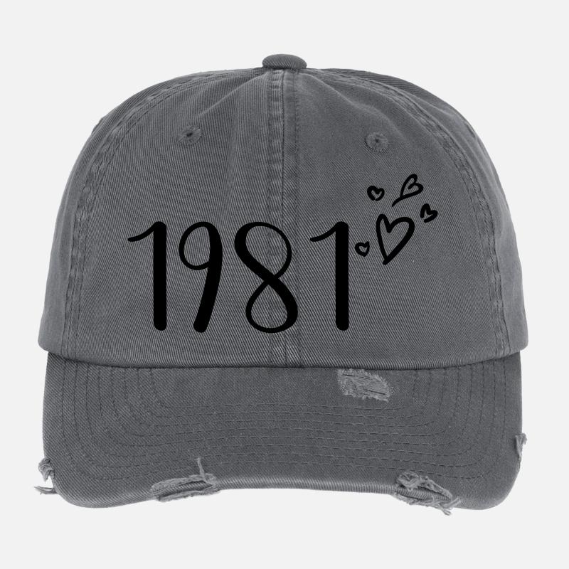 1981 Flexfit Vintage Destroyed Cap