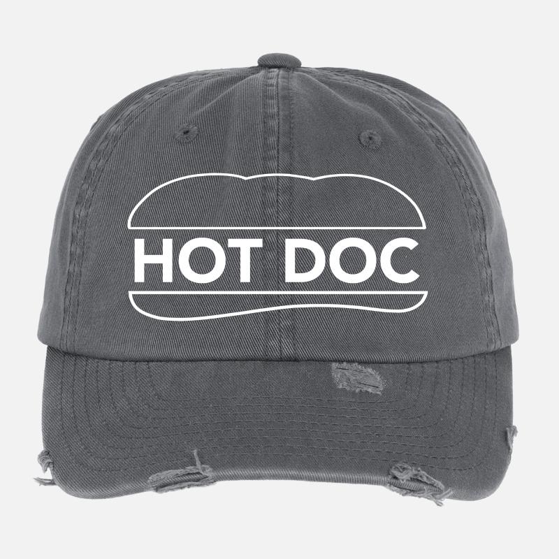 Hot Doc Flexfit Vintage Destroyed Cap