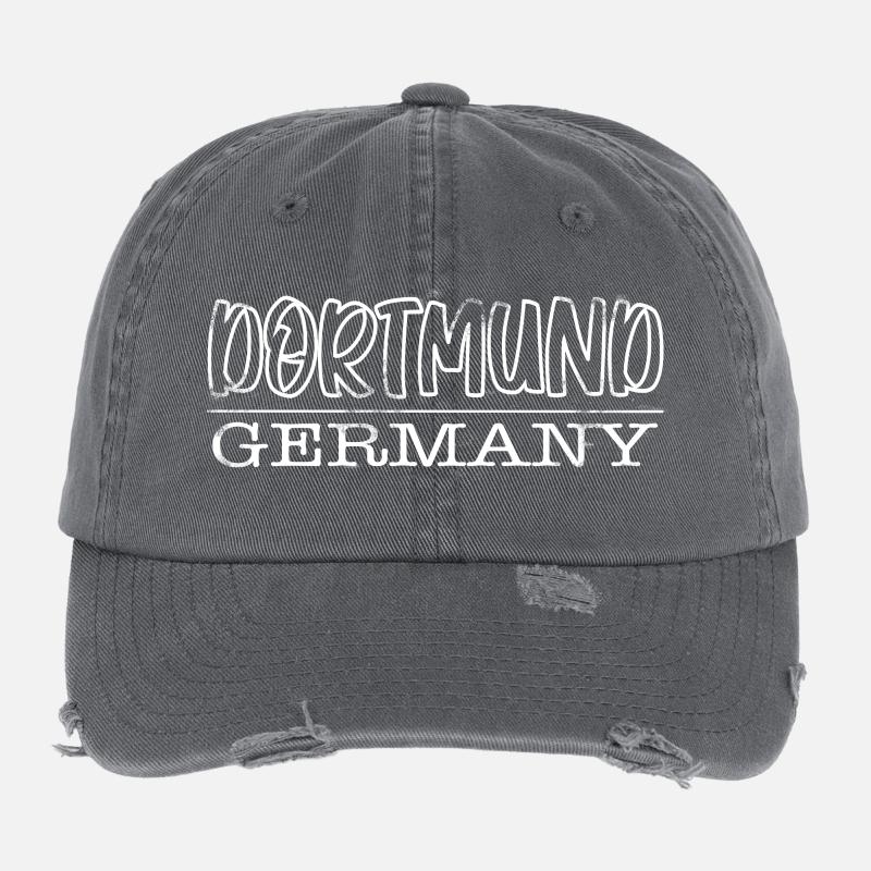 Dortmund Casquette vintage effet usé Flexfit
