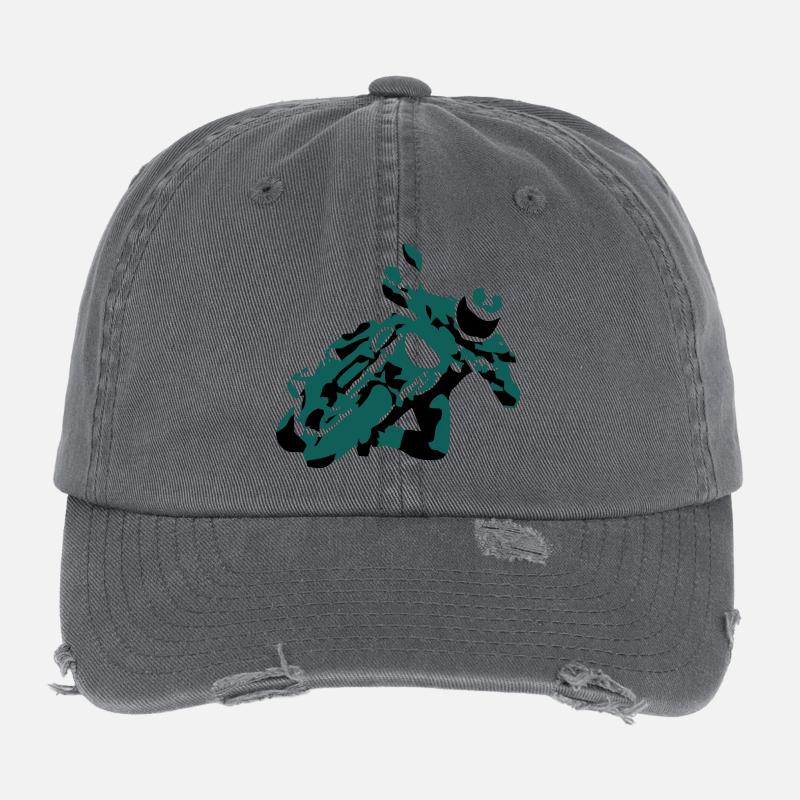 MT 09 Flexfit Vintage Destroyed Cap