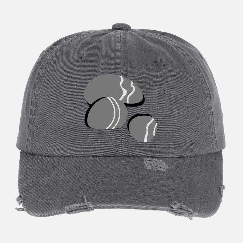 Three pebbles Flexfit Vintage Destroyed Cap