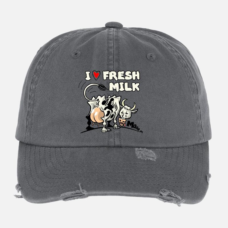 Milchkuh Flexfit Vintage Destroyed Cap