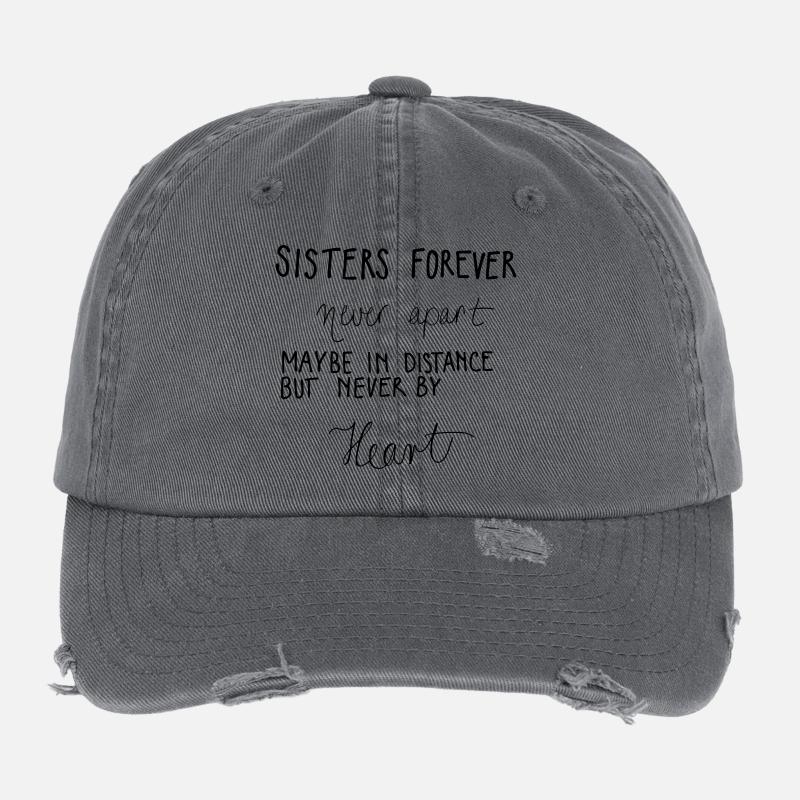 SISTERS FOREVER Flexfit Vintage Destroyed Cap