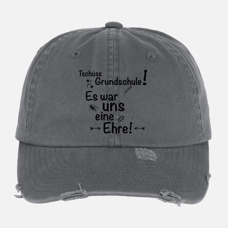 Tschüss Grundschule... Flexfit Vintage Destroyed Cap