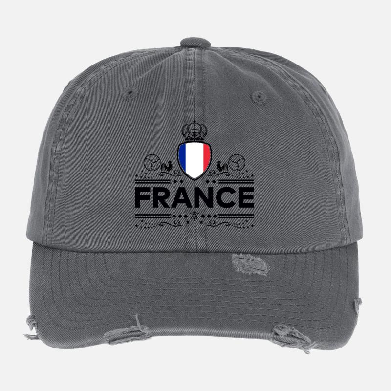 FRANCE Casquette vintage effet usé Flexfit