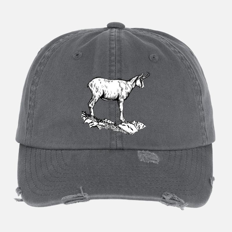 Gams Flexfit Vintage Destroyed Cap