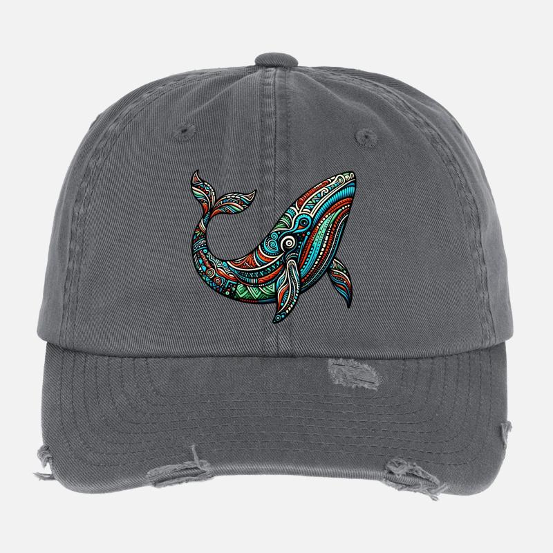 Wal Flexfit Vintage Destroyed Cap