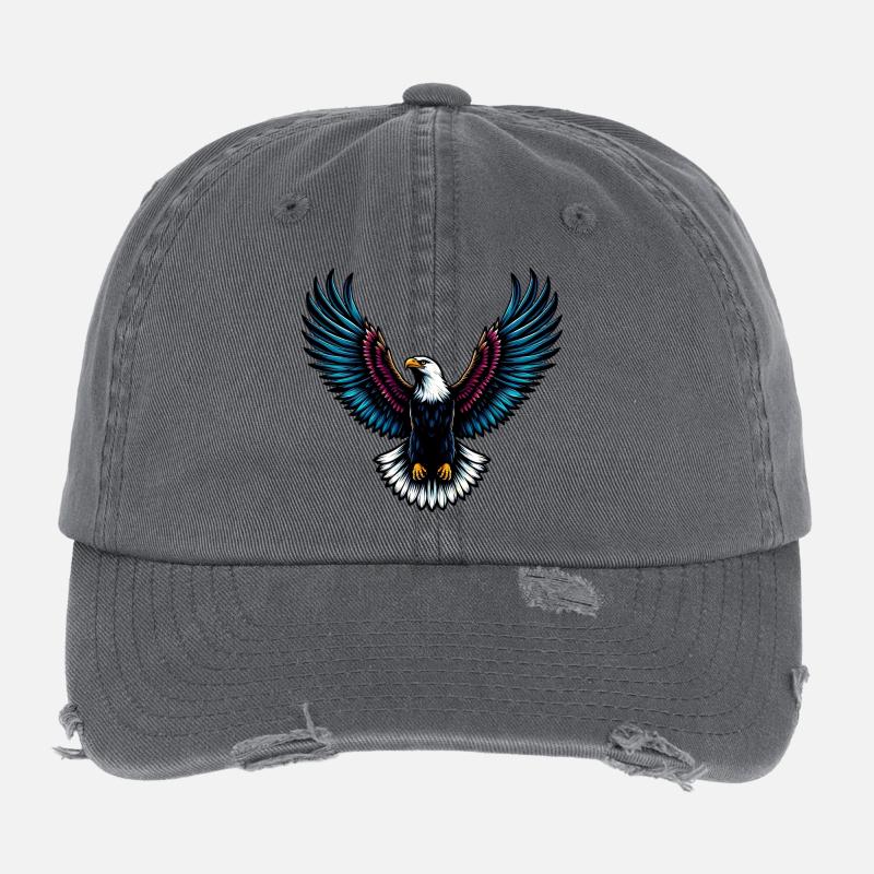 Aigle Casquette vintage effet usé Flexfit