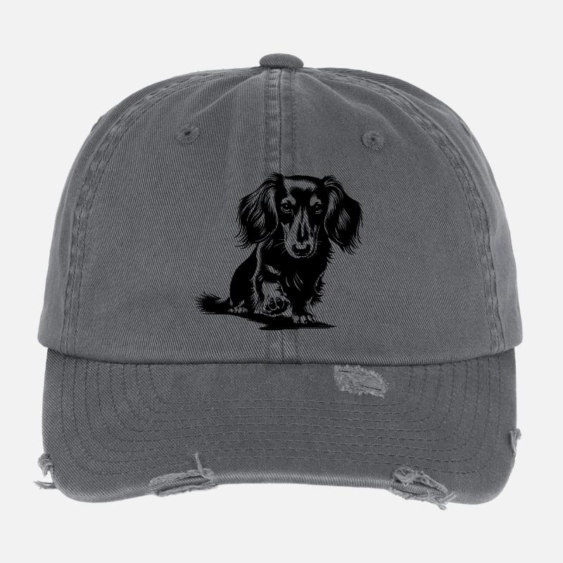 Dackel Flexfit Vintage Destroyed Cap