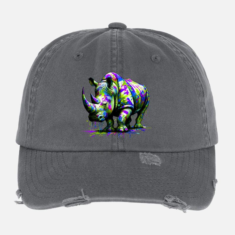 Nashorn Flexfit Vintage Destroyed Cap