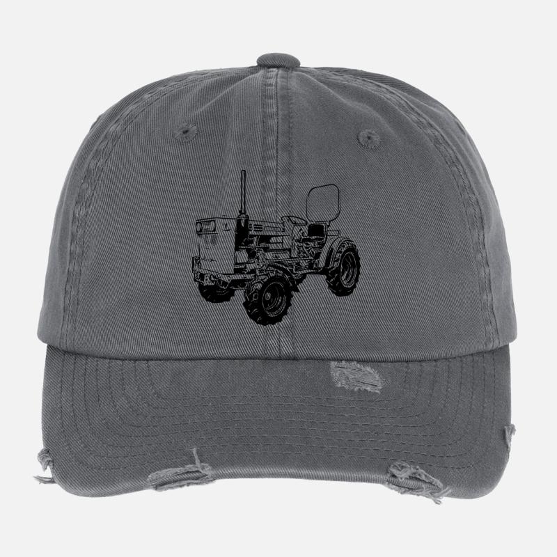 A45 Cult Tractor Flexfit Vintage Destroyed Cap