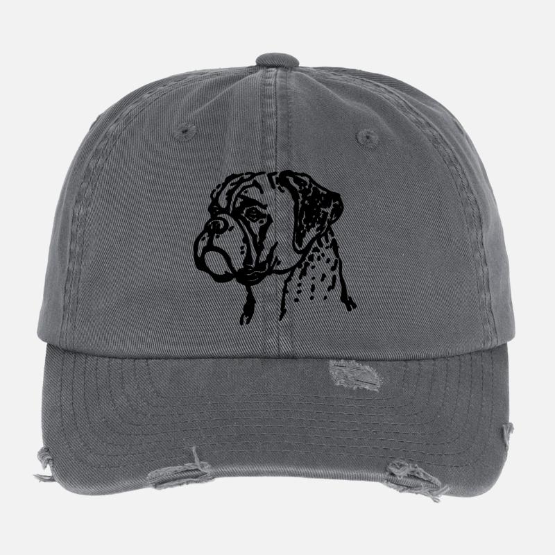 caleçon Casquette vintage effet usé Flexfit