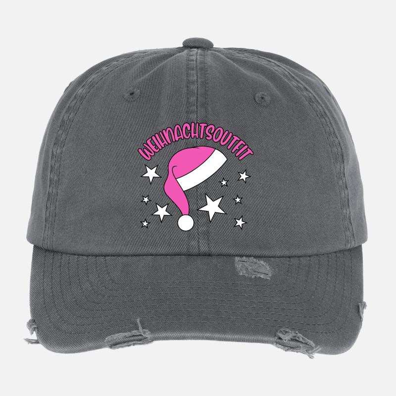 Tenue de Noël Casquette vintage effet usé Flexfit