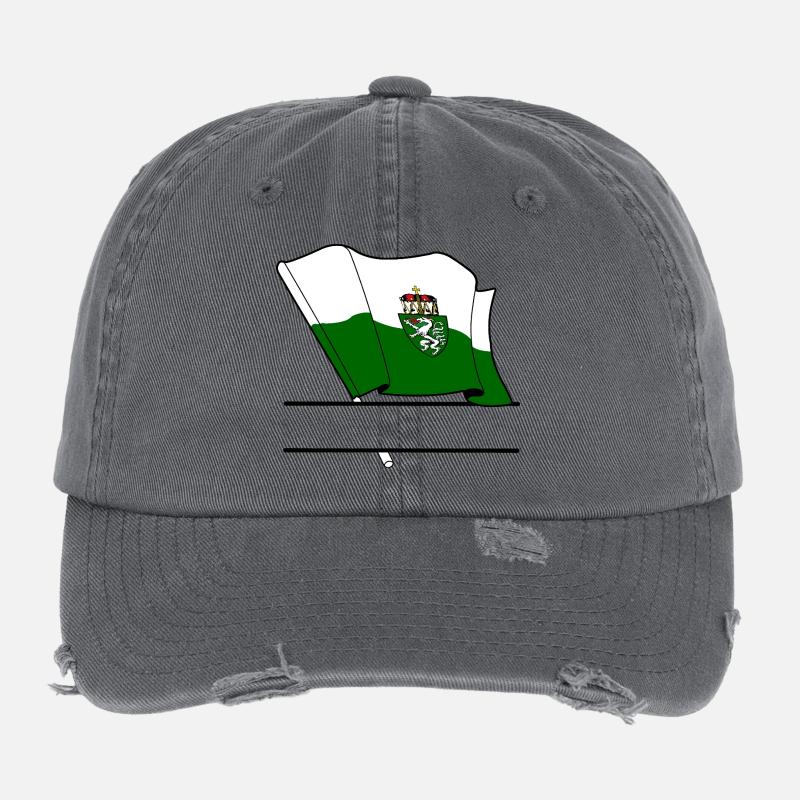 Styria Flag – Namespace Flexfit Vintage Destroyed Cap