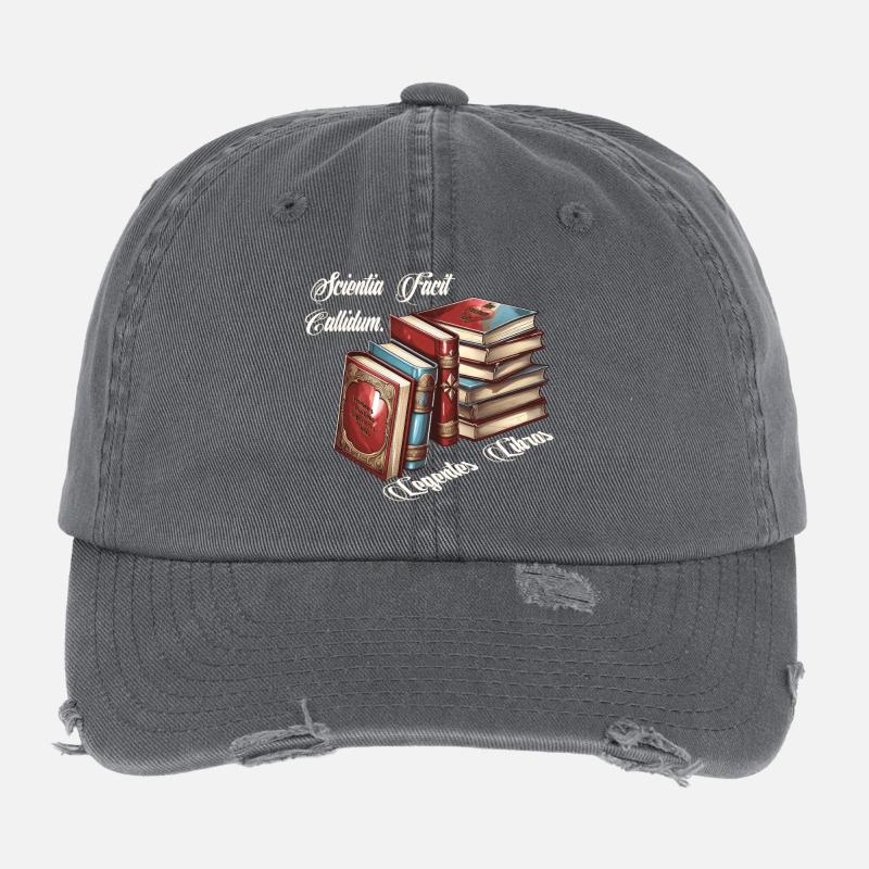 White Book Flexfit Vintage Destroyed Cap