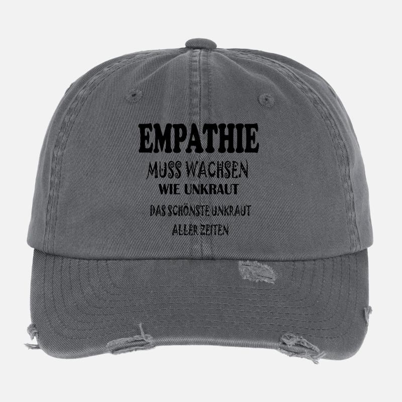 Empathie Muss Wachsen  Flexfit Vintage Destroyed Cap