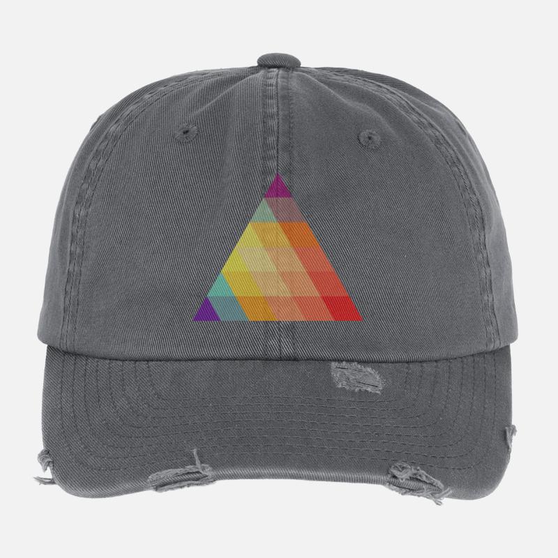 triangle Casquette vintage effet usé Flexfit