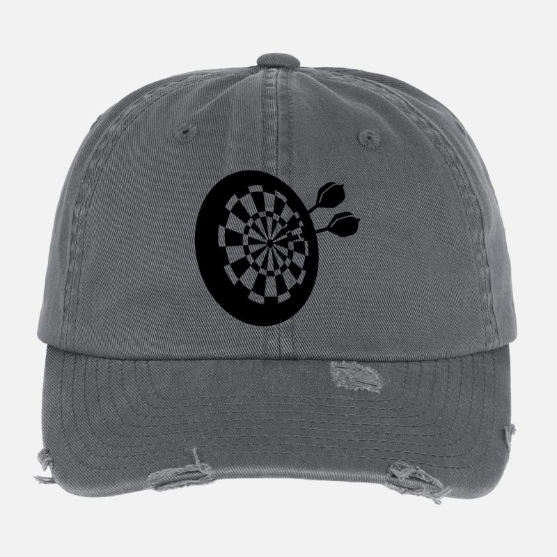darts Flexfit Vintage Destroyed Cap