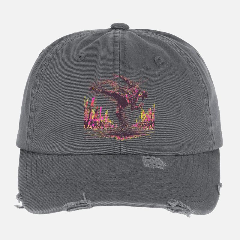 BREAK DANCE Casquette vintage effet usé Flexfit
