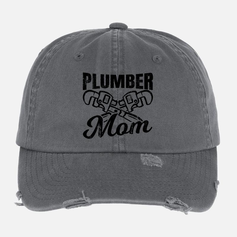 Klempner Mutter Flexfit Vintage Destroyed Cap