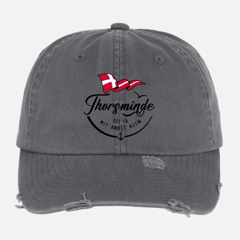 THORSMINDE - Ma résidence secondaire - b Casquette vintage effet usé Flexfit