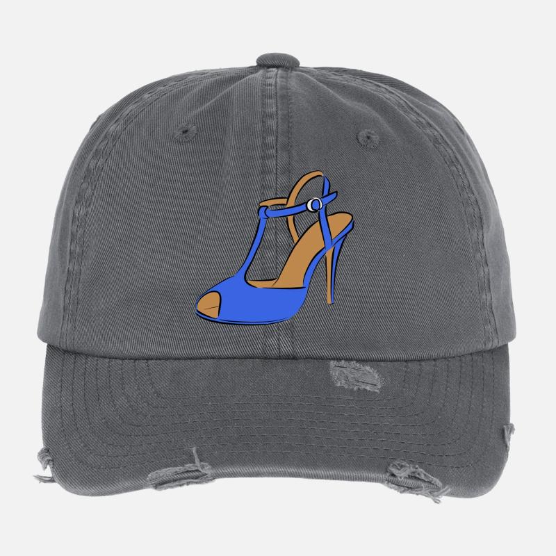 Schuh Mode Flexfit Vintage Destroyed Cap