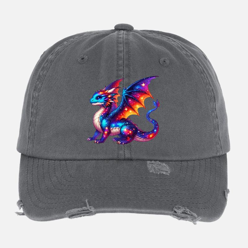 Drache Flexfit Vintage Destroyed Cap
